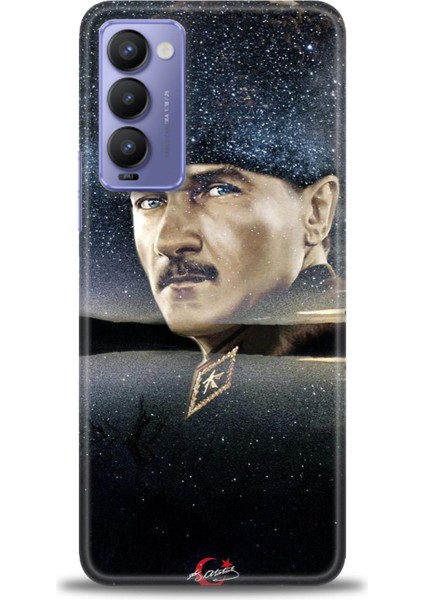 Tecno Camon 18 Kılıf Hd Baskılı Kılıf + Seramik Tam Kaplayan Ekran Koruyucu 24