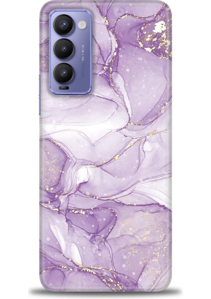 Tecno Camon 18 Kılıf Hd Baskılı Kılıf + Seramik Tam Kaplayan Ekran Koruyucu 320