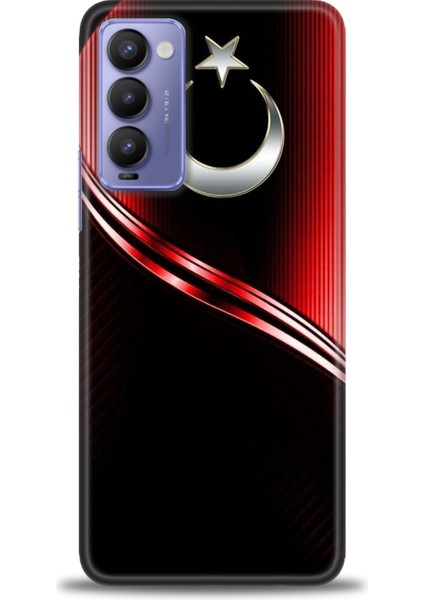 Tecno Camon 18P Kılıf Hd Baskılı Kılıf + Seramik Tam Kaplayan Ekran Koruyucu 31