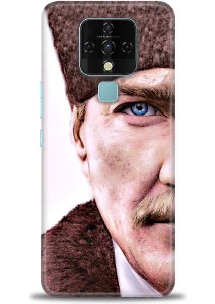 Tecno Camon 16 Kılıf Hd Baskılı Kılıf + Seramik Tam Kaplayan Ekran Koruyucu 29