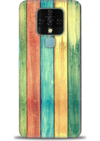 Tecno Camon 16 Kılıf Hd Baskılı Kılıf + Seramik Tam Kaplayan Ekran Koruyucu 438