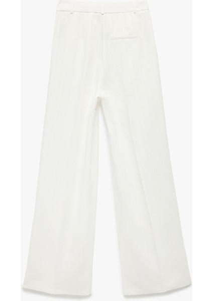 Viskon Kumaş Pile Detaylı Cepli Palazzo Pantolon fiyatları