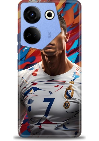 Tecno Camon 20 Pro 5g Kılıf Hd Baskılı Kılıf + Seramik Tam Kaplayan Ekran Koruyucu 6