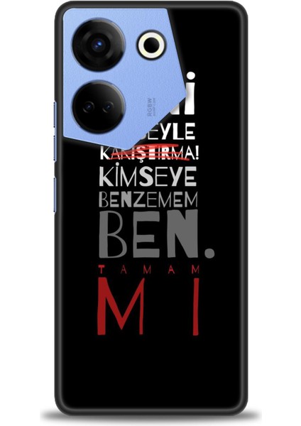 Tecno Camon 20 Pro 5g Kılıf Hd Baskılı Kılıf + Seramik Tam Kaplayan Ekran Koruyucu 396