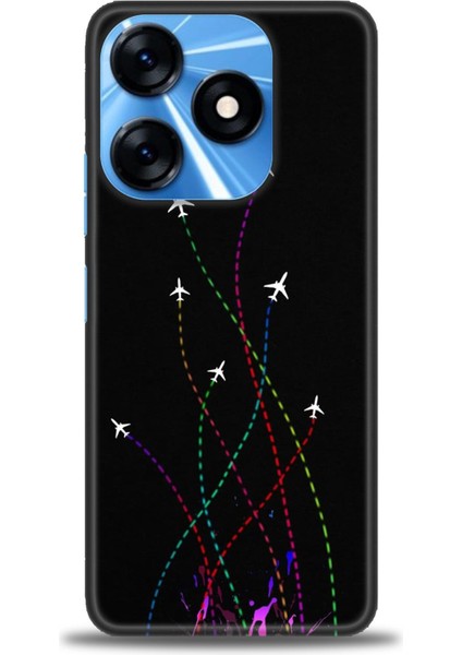 Tecno Spark 10 4g Kılıf Hd Baskılı Kılıf + Seramik Tam Kaplayan Ekran Koruyucu 388