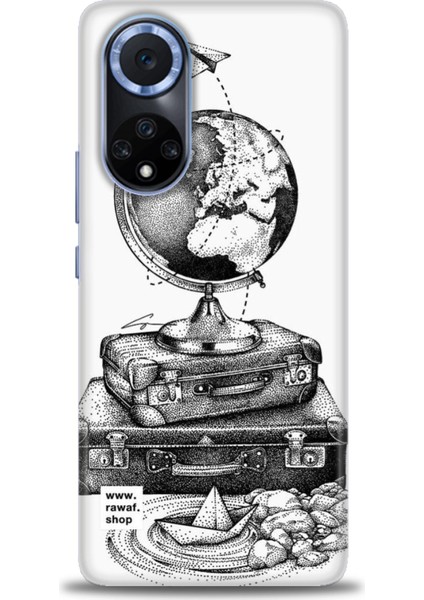 Huawei Honor 50 Kılıf Hd Baskılı Kılıf + Seramik Tam Kaplayan Ekran Koruyucu 83