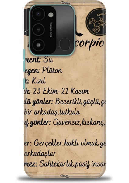 Tecno Spark 8c Kılıf Hd Baskılı Kılıf + Seramik Tam Kaplayan Ekran Koruyucu 472