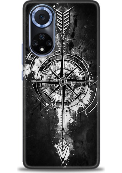 Huawei Honor 50 Kılıf Hd Baskılı Kılıf + Seramik Tam Kaplayan Ekran Koruyucu 85