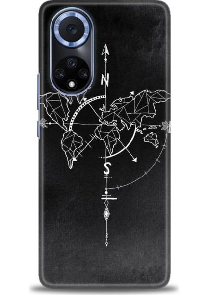 Huawei Honor 50 Kılıf Hd Baskılı Kılıf + Seramik Tam Kaplayan Ekran Koruyucu 87