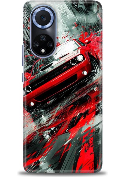 Huawei Honor 50 Kılıf Hd Baskılı Kılıf + Seramik Tam Kaplayan Ekran Koruyucu 106