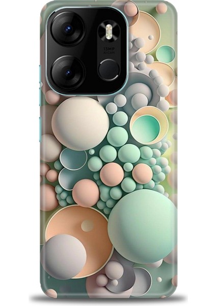 Tecno Spark Go 2023 Kılıf Hd Baskılı Kılıf + Seramik Tam Kaplayan Ekran Koruyucu 347