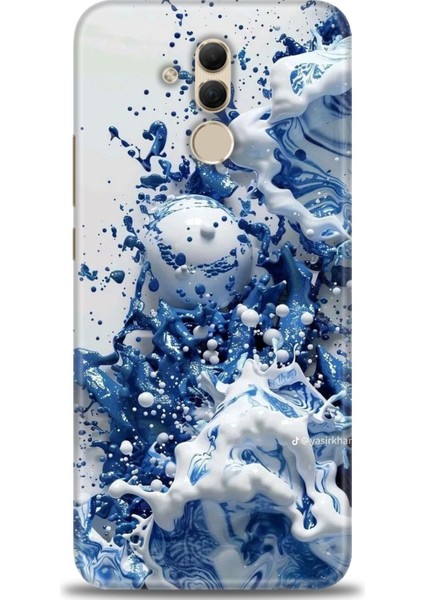 Huawei Mate 20 Lite Kılıf Hd Baskılı Kılıf + Seramik Tam Kaplayan Ekran Koruyucu 327