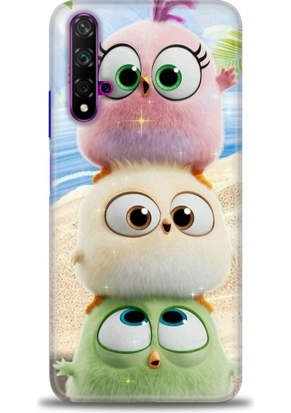 Huawei Nova 5t Kılıf Hd Baskılı Kılıf + Seramik Tam Kaplayan Ekran Koruyucu 366