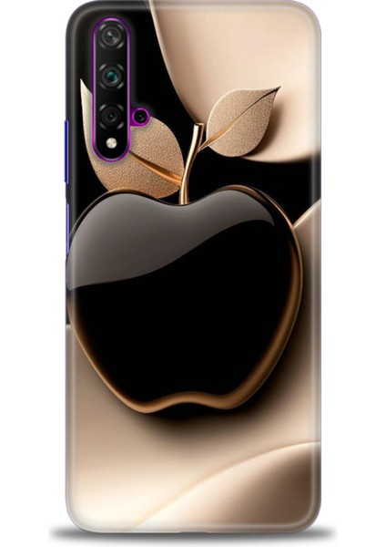 Huawei Nova 5t Kılıf Hd Baskılı Kılıf + Seramik Tam Kaplayan Ekran Koruyucu 350