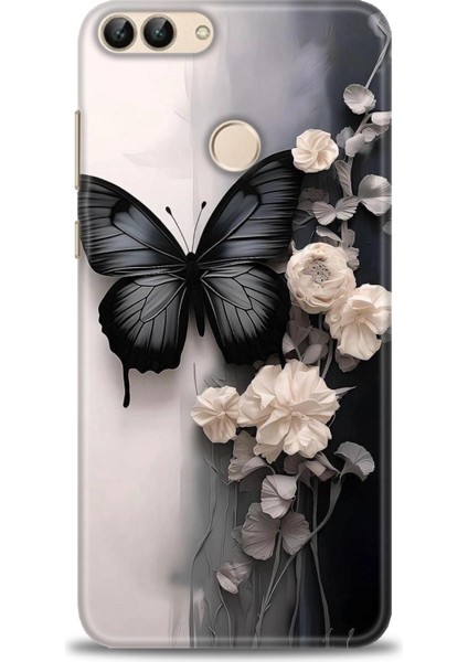 Huawei P Smart Kılıf Hd Baskılı Kılıf + Seramik Tam Kaplayan Ekran Koruyucu 148