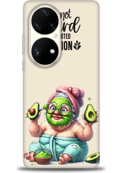 Huawei P50 Pro Kılıf Hd Baskılı Kılıf + Seramik Tam Kaplayan Ekran Koruyucu 43