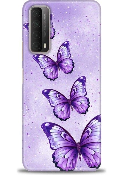 Huawei P Smart 2021 Kılıf Hd Baskılı Kılıf + Seramik Tam Kaplayan Ekran Koruyucu 296