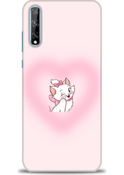 Huawei P Smart S Kılıf Hd Baskılı Kılıf + Seramik Tam Kaplayan Ekran Koruyucu 219