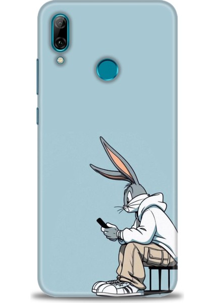 Huawei P Smart 2019 Kılıf Hd Baskılı Kılıf + Seramik Tam Kaplayan Ekran Koruyucu 410