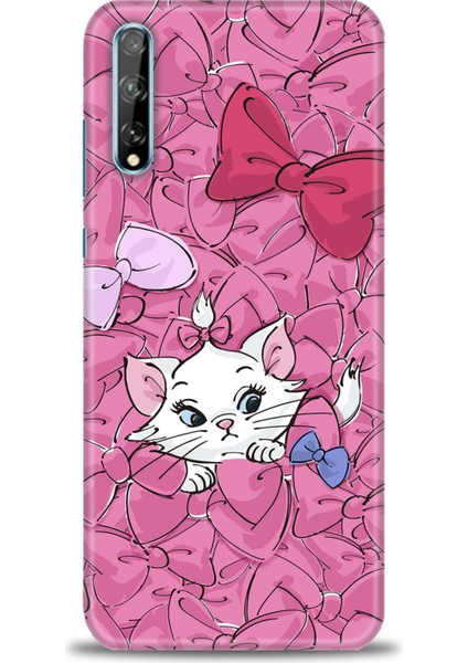 Huawei P Smart S Kılıf Hd Baskılı Kılıf + Seramik Tam Kaplayan Ekran Koruyucu 215