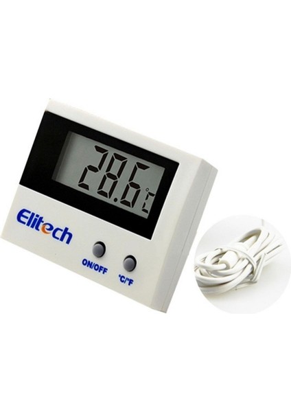 3 Adet Elitech ST-1A Mini Kablolu Termometre