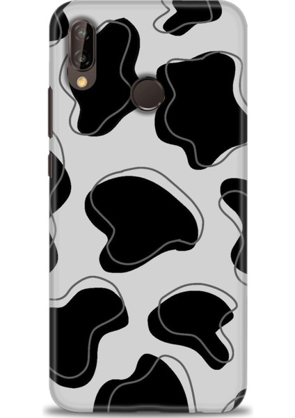 Huawei P20 Lite Kılıf Hd Baskılı Kılıf + Seramik Tam Kaplayan Ekran Koruyucu 173