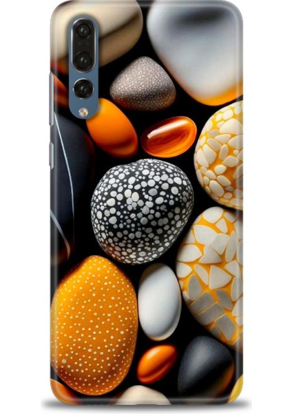 Huawei P20 Pro Kılıf Hd Baskılı Kılıf + Seramik Tam Kaplayan Ekran Koruyucu 342