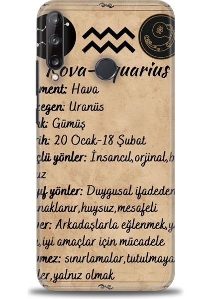Huawei P40 Lite E Kılıf Hd Baskılı Kılıf + Seramik Tam Kaplayan Ekran Koruyucu 476