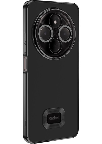 Xiaomi Redmi 14C 4g Kılıf Kamera Korumalı Logo Gösteren Prl Omega Kapak - Sierra Mavi