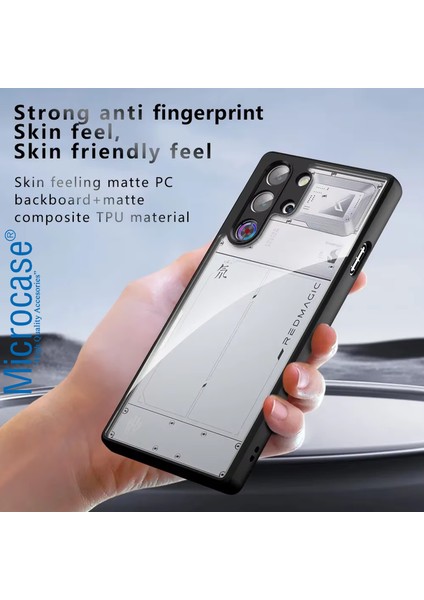 Zte Nubia Red Magic 10 Pro / Zte Nubia Red Magic 10 Pro Plus ile Uyumlu Arka Şeffaf Tasarım Lüx Kılıf - AL5124 fırsatları