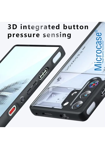 Zte Nubia Red Magic 10 Pro / Zte Nubia Red Magic 10 Pro Plus ile Uyumlu Arka Şeffaf Tasarım Lüx Kılıf - AL5124 indirimleri