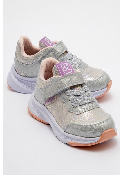Kız Çocuk Gümüş Spor Ayakkabı
