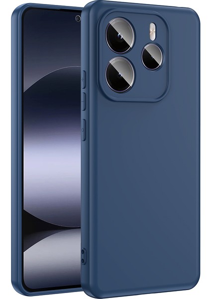 Xiaomi Redmi Note 14 5g Kılıf Prl Mara Lansman Kapak - Lacivert