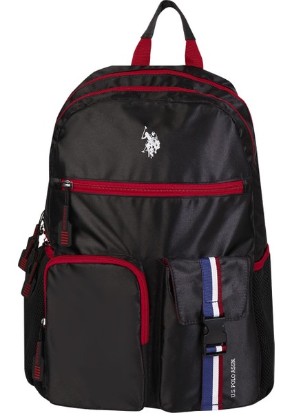 Us Polo Assn 24040 Unisex Okul Sırt Çantası Laptop Çantası Siyah