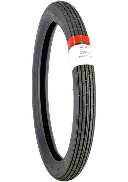Motosiklet Lastiği 250-18 Tt (Tubetype - Iç Lastikli Tip)
