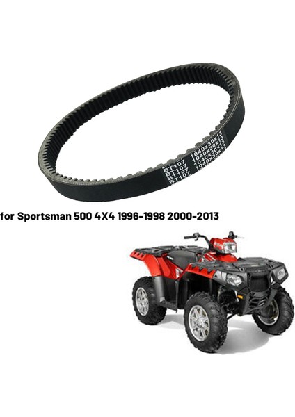 3211077 Motosiklet Tahrik Kayışı Dişli Kayışı Polaris Sportsman 500 4x4 1996-1998 2000-2013 (Yurt Dışından) fırsatları