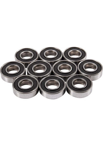 6001RS Sabit Bilyalı Rulman 28 x 12 x 8 mm 10 Parça, Gümüş ve Siyah (Yurt Dışından) fiyatları