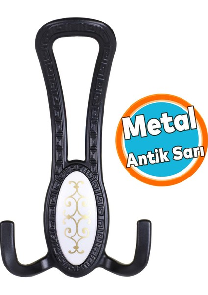 Metal Portmanto Vestiyer Duvar Dolap Elbise Mobilya Kapı Askısı Askılığı Askılık Mat Siyah