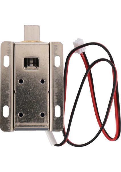 Mini Elektromanyetik Kilit Dc 12V Elektrikli Cıvata Kilidi Küçük Elektrikli Kontrol Kabini Kapı Kilidi (A) (Yurt Dışından)