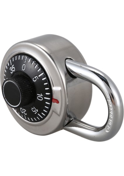 Master Kodlu Kilit 50MM Yuvarlak Sabit Kadranlı Kombinasyonlu Asma Kilit (Yurt Dışından)