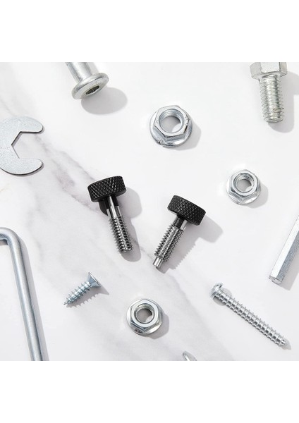 Haddeleme Araç Kutusu Için Kilit M6 ile El Geri Çekilebilir Yaylı Piston, 1/4 Inç-20 Konu Boyutu 0.500 Inç Konu Uzunluğu, 4 Adet (Yurt Dışından)