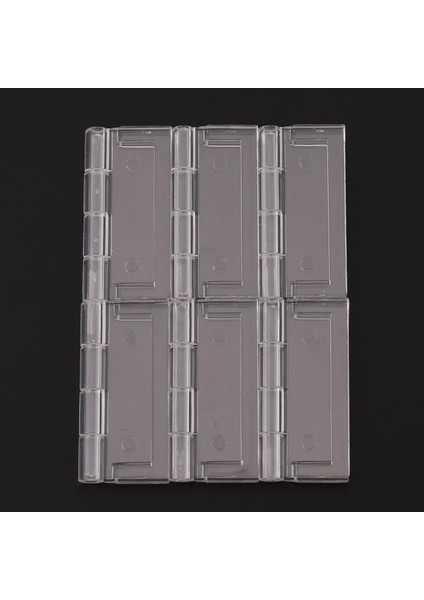 6x Şeffaf Akrilik Plastik Menteşeler Kutu Piyano Akrilik Menteşe 45X38MM (Yurt Dışından) fiyatları