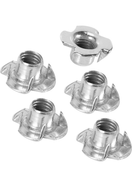 50 Adet M8 Metal Sabit T Somunları Uçlu Tee Kör Somunlar Metrik (Yurt Dışından)