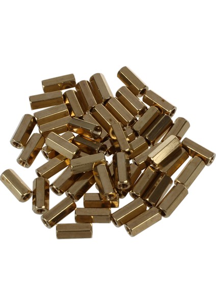 50 Adet Altıgen 11MM Uzunluk M3 Dişi Konu Pcb Standoff Paspayı (Yurt Dışından)