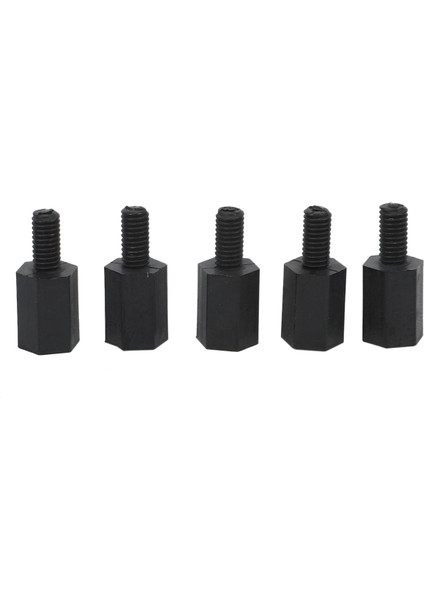 100 Adet M3 Konu 8mm + 6mm Pcb Sabit Naylon Hex Standoff Spacer Ayağı (Yurt Dışından)