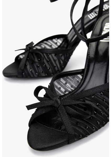 Kadın Bej Topuklu Ayakkabı 654 356 Bn Ayk Y25 Bej Saten modelleri