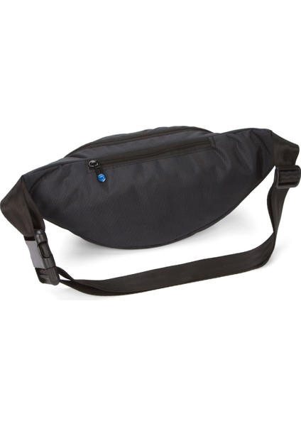 Erkek Siyah USB Kulaklık Çıkışlı Crossbody Çapraz Göğüs Omuz ve Bel Çantası NEW328