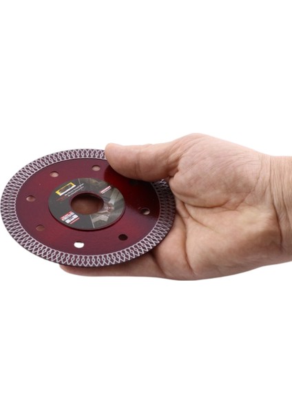 115 mm Ultra Ince Hassas Elmas Seramik Mermer Porselen Fayans Granit Sulu Kuru Kesim Kesme Disk