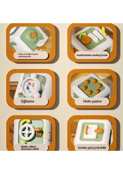 Çocuk Altı Yüzlü Dinamik Müzik Eğitici Oyuncak (Yurt Dışından) modelleri