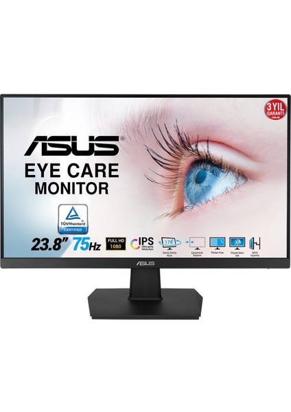 VA24EHE 24" 5 Ms Full Hd IPS 75 Hz Monitör - Teşhir